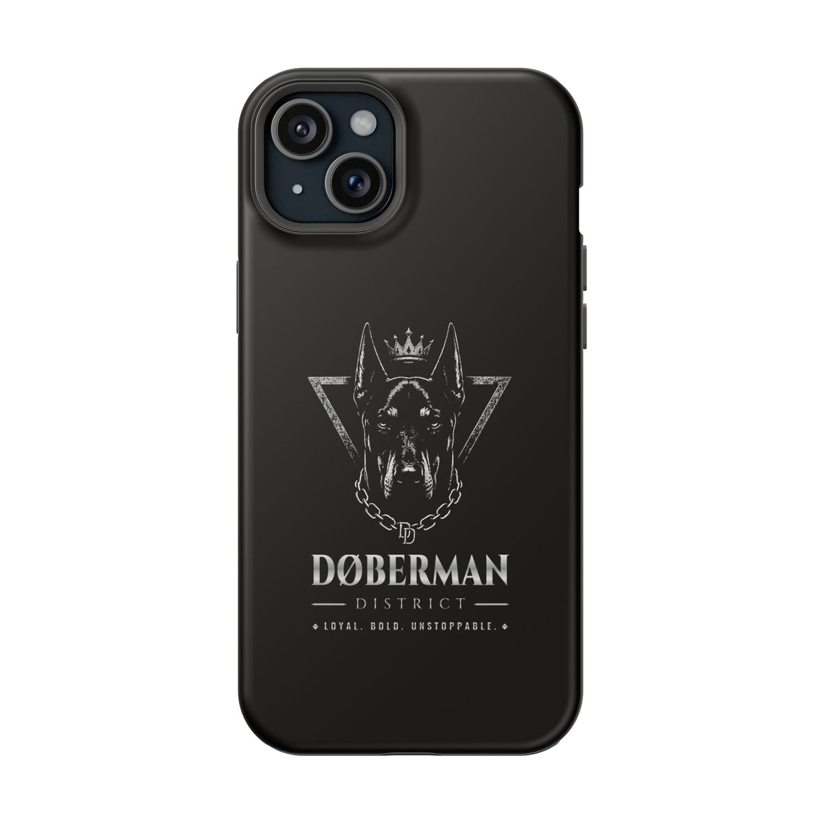 DOBERMAN DISTRICT MAGNETIC PHONE CASES