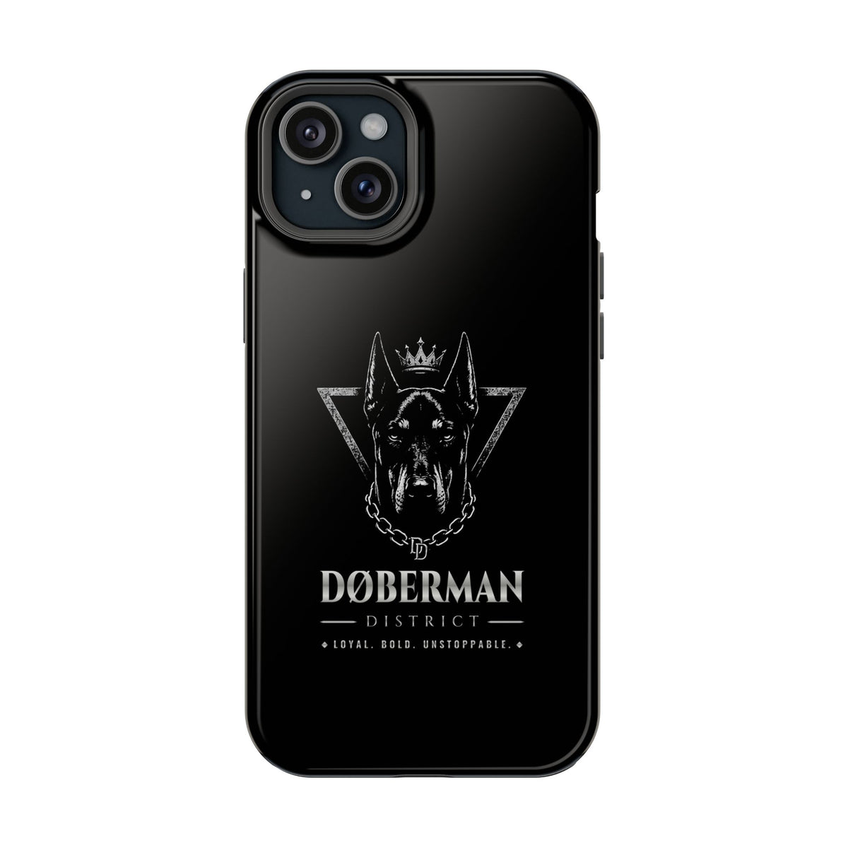 DOBERMAN DISTRICT MAGNETIC PHONE CASES