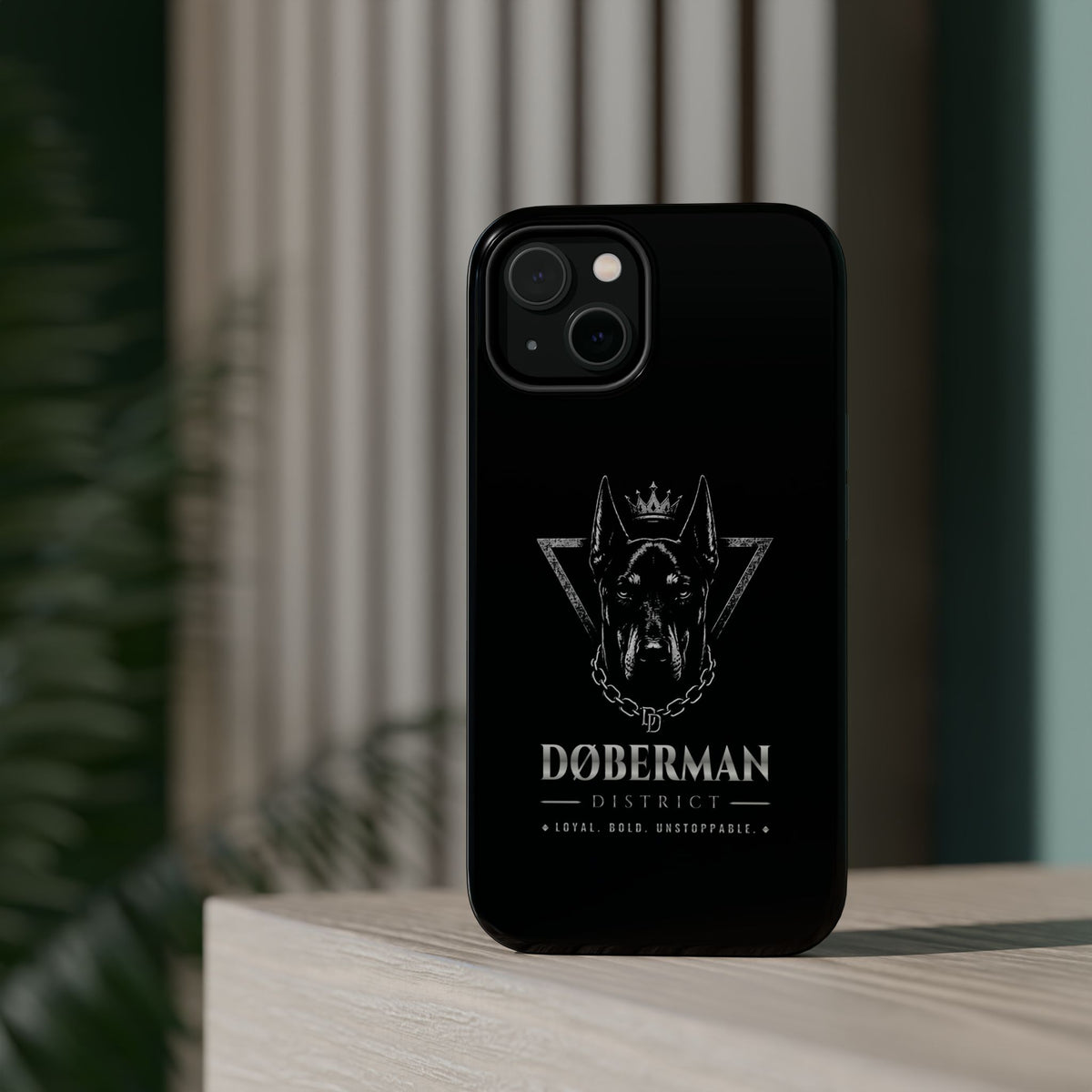 DOBERMAN DISTRICT MAGNETIC PHONE CASES