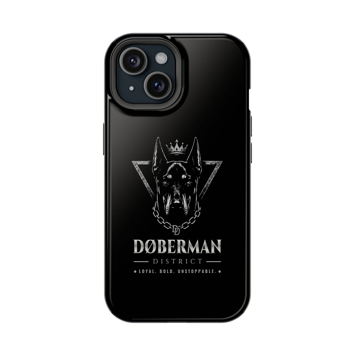 DOBERMAN DISTRICT MAGNETIC PHONE CASES