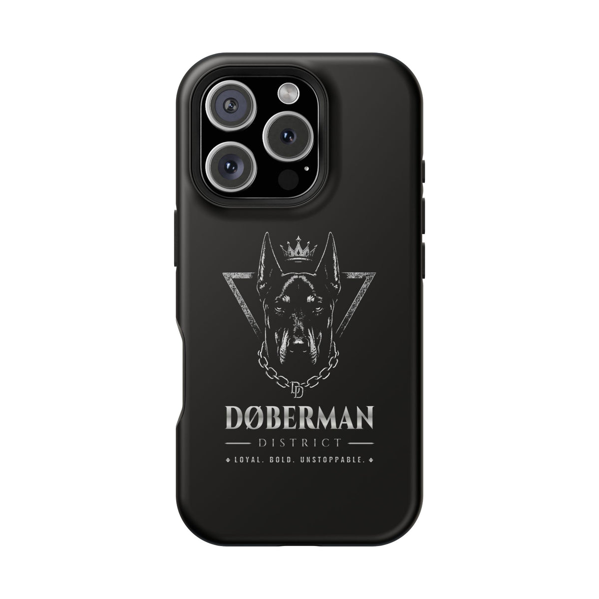 DOBERMAN DISTRICT MAGNETIC PHONE CASES