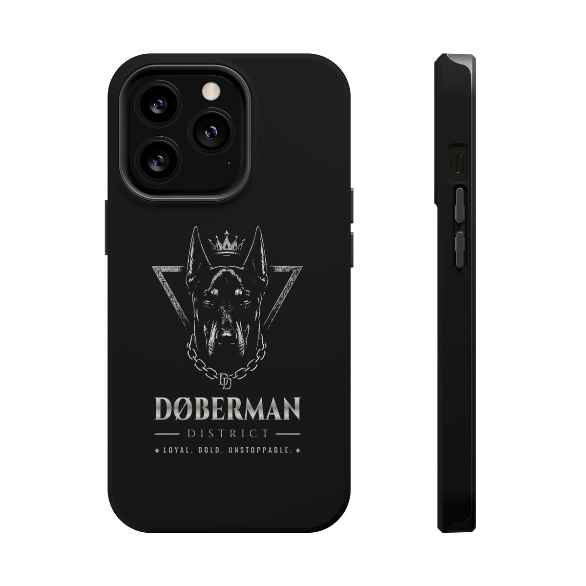 DOBERMAN DISTRICT MAGNETIC PHONE CASES