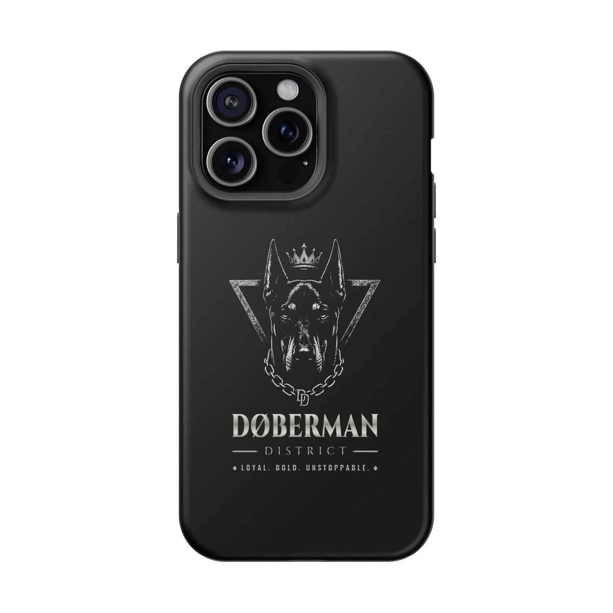 DOBERMAN DISTRICT MAGNETIC PHONE CASES