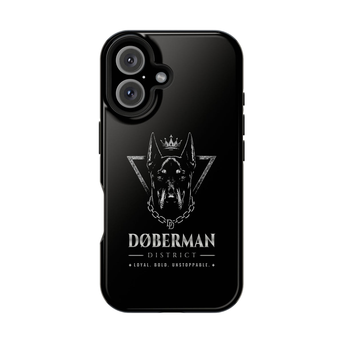 DOBERMAN DISTRICT MAGNETIC PHONE CASES