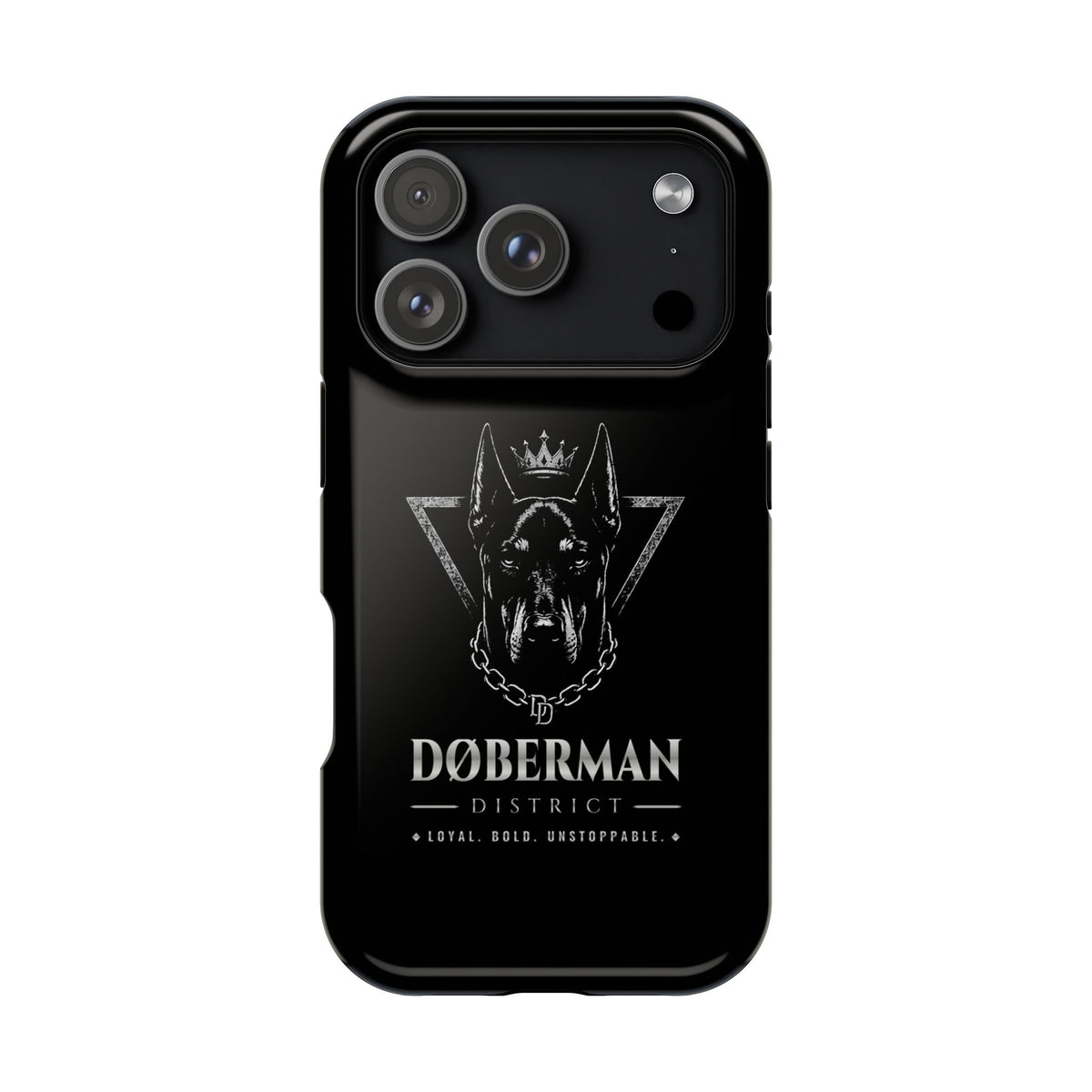 DOBERMAN DISTRICT MAGNETIC PHONE CASES