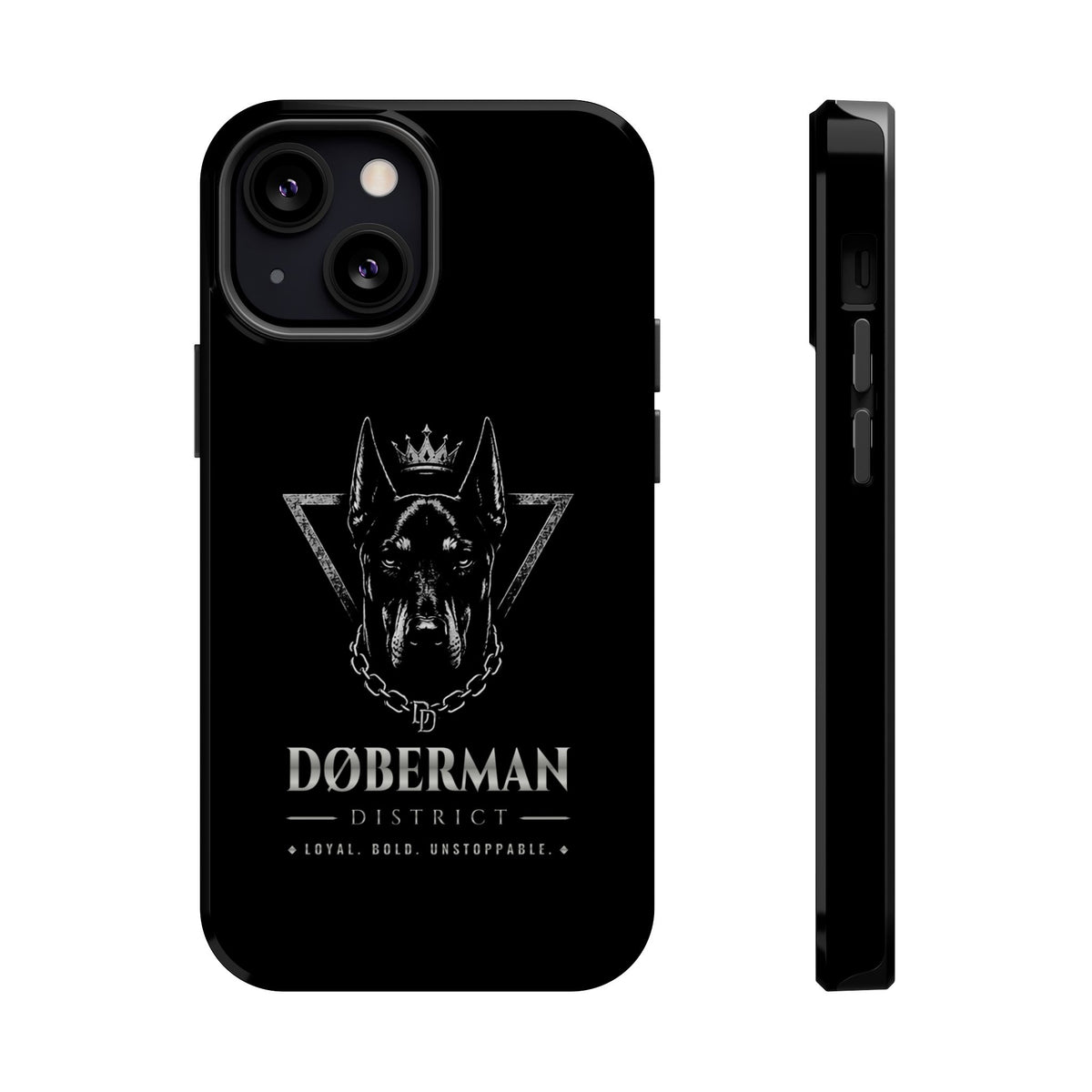 DOBERMAN DISTRICT MAGNETIC PHONE CASES