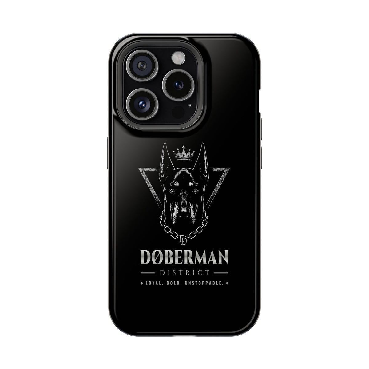 DOBERMAN DISTRICT MAGNETIC PHONE CASES