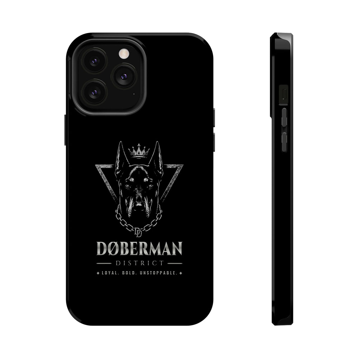 DOBERMAN DISTRICT MAGNETIC PHONE CASES