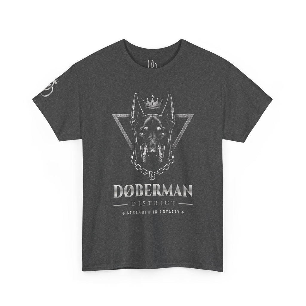 DOBERMAN DISTRICT UNISEX HEAVY COTTEN TEE