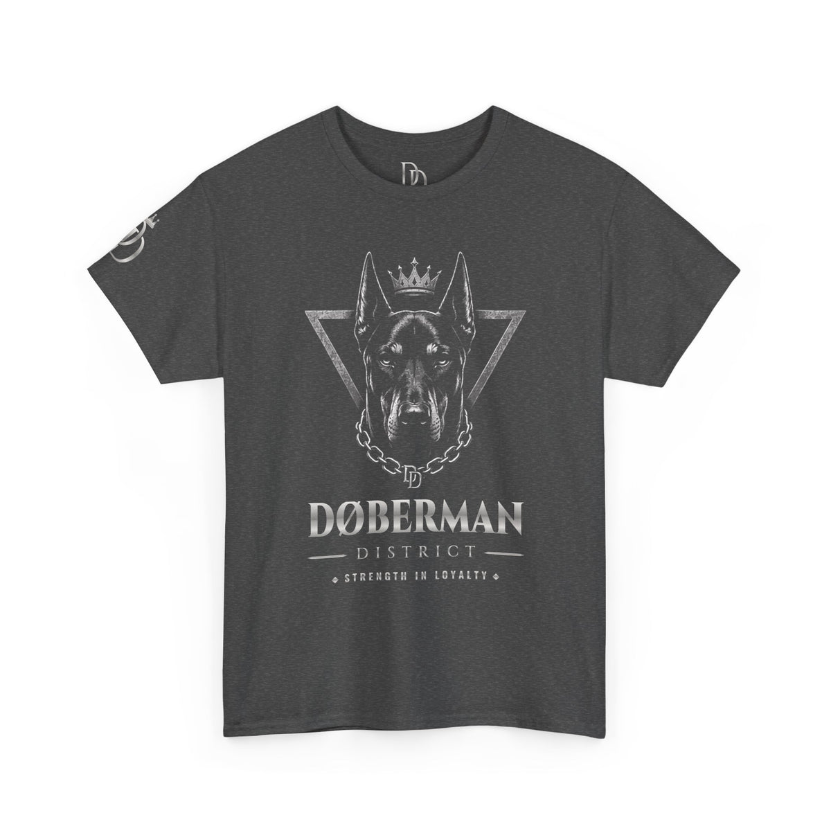 DOBERMAN DISTRICT UNISEX HEAVY COTTEN TEE