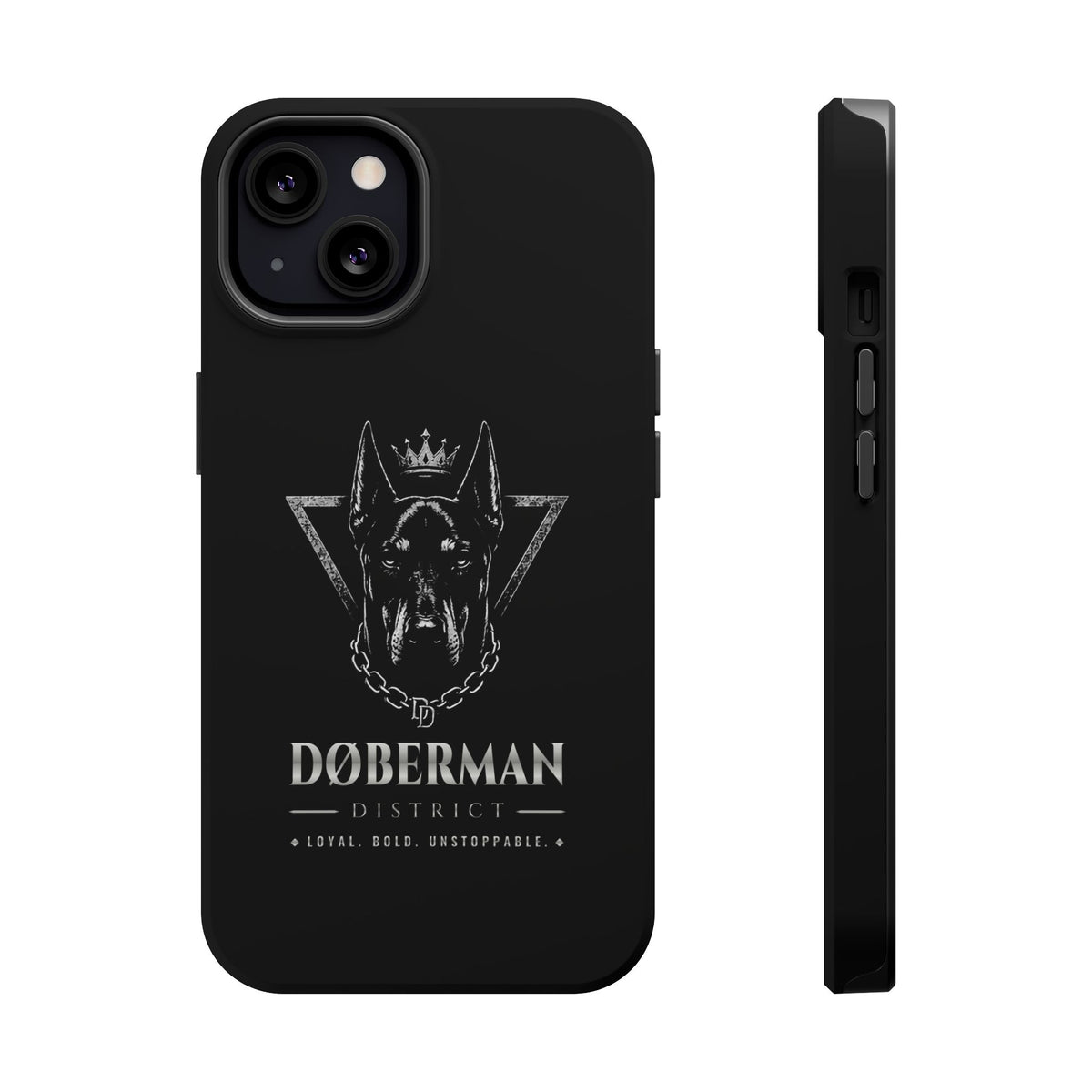 DOBERMAN DISTRICT MAGNETIC PHONE CASES