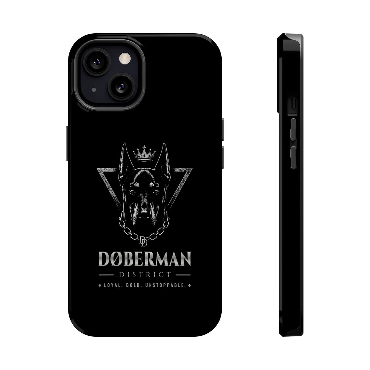 DOBERMAN DISTRICT MAGNETIC PHONE CASES