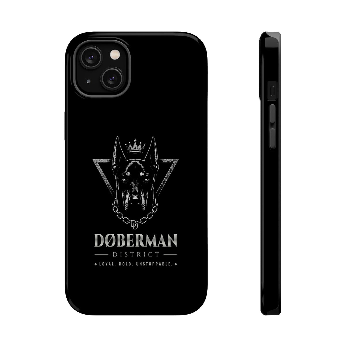 DOBERMAN DISTRICT MAGNETIC PHONE CASES