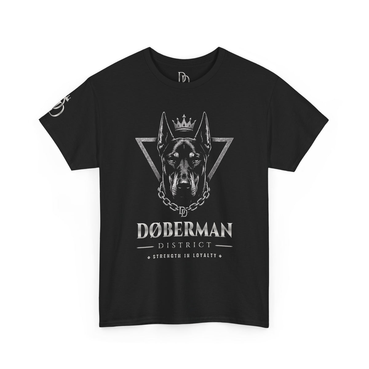 DOBERMAN DISTRICT UNISEX HEAVY COTTEN TEE