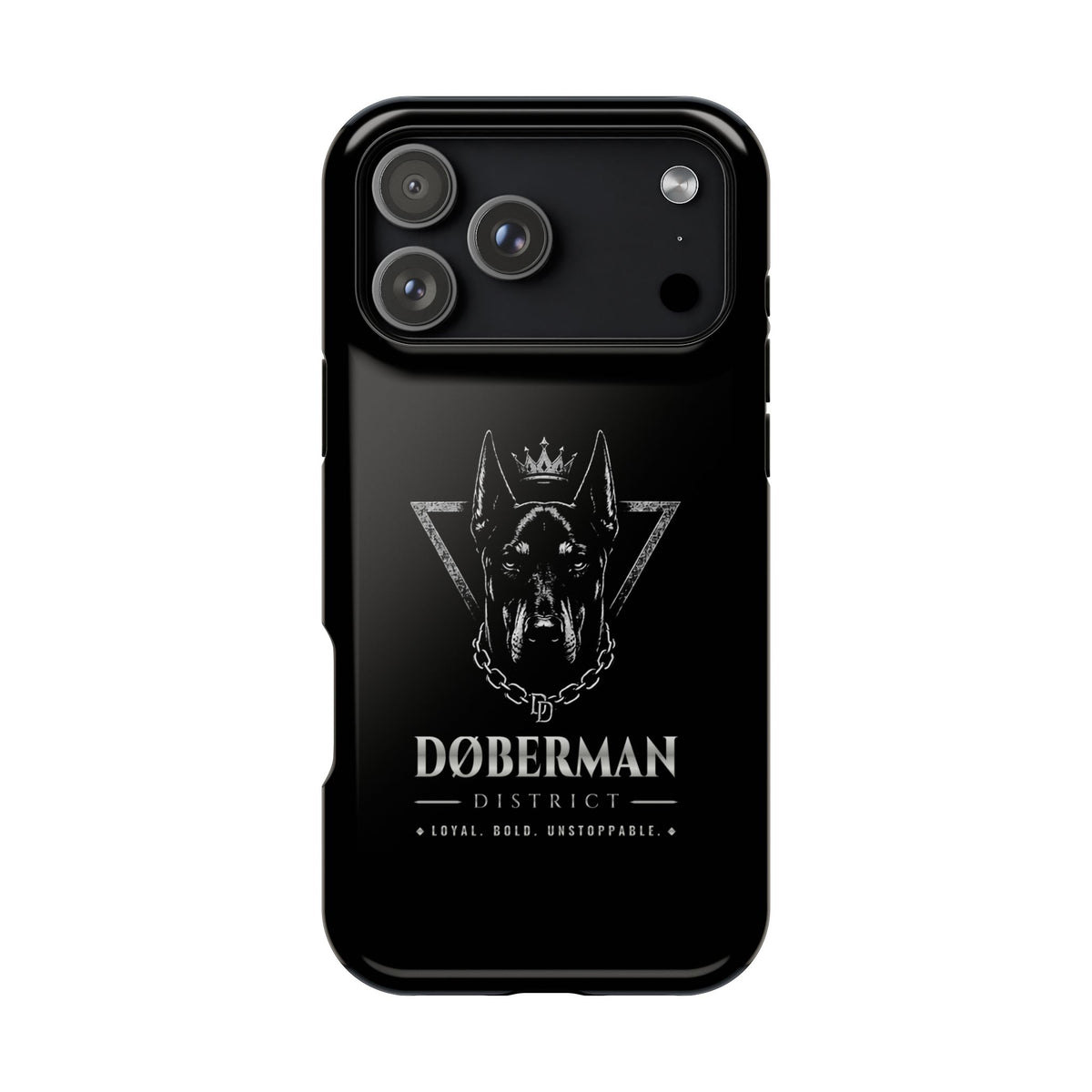 DOBERMAN DISTRICT MAGNETIC PHONE CASES