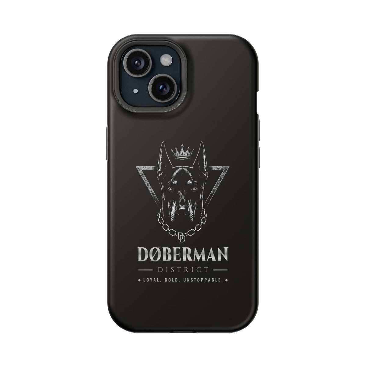 DOBERMAN DISTRICT MAGNETIC PHONE CASES