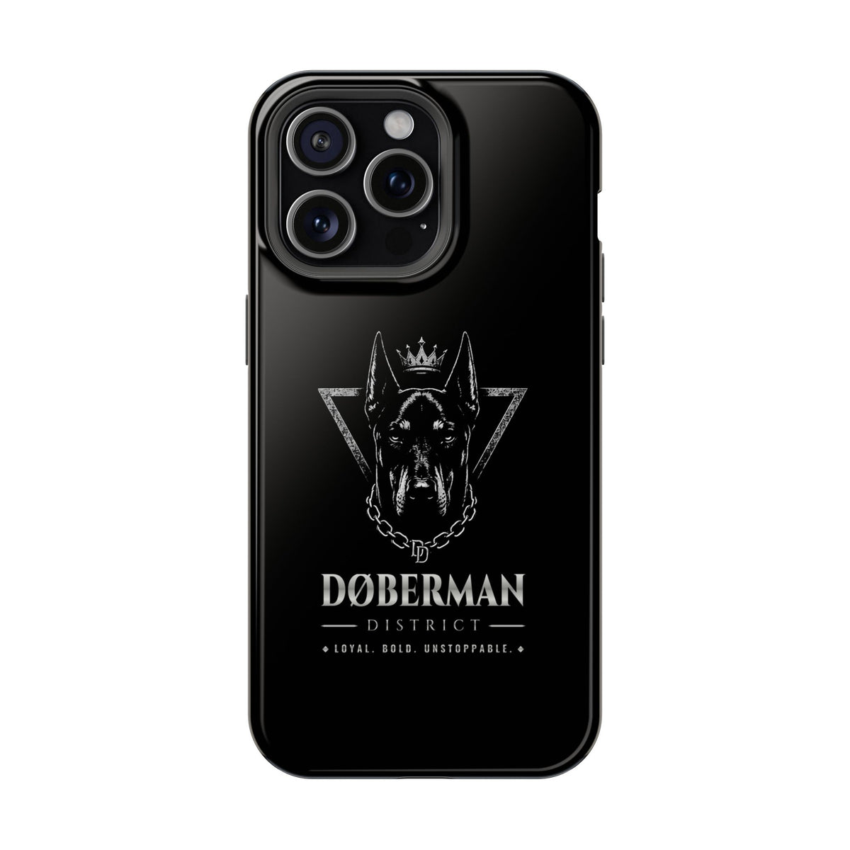 DOBERMAN DISTRICT MAGNETIC PHONE CASES