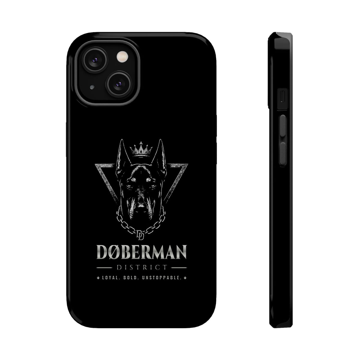 DOBERMAN DISTRICT MAGNETIC PHONE CASES