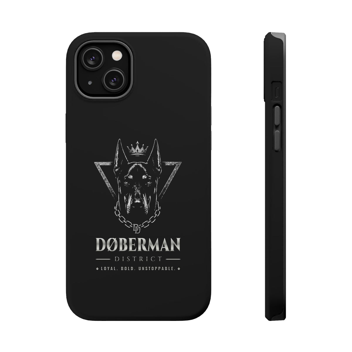 DOBERMAN DISTRICT MAGNETIC PHONE CASES
