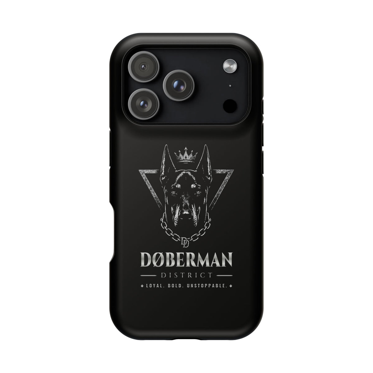 DOBERMAN DISTRICT MAGNETIC PHONE CASES