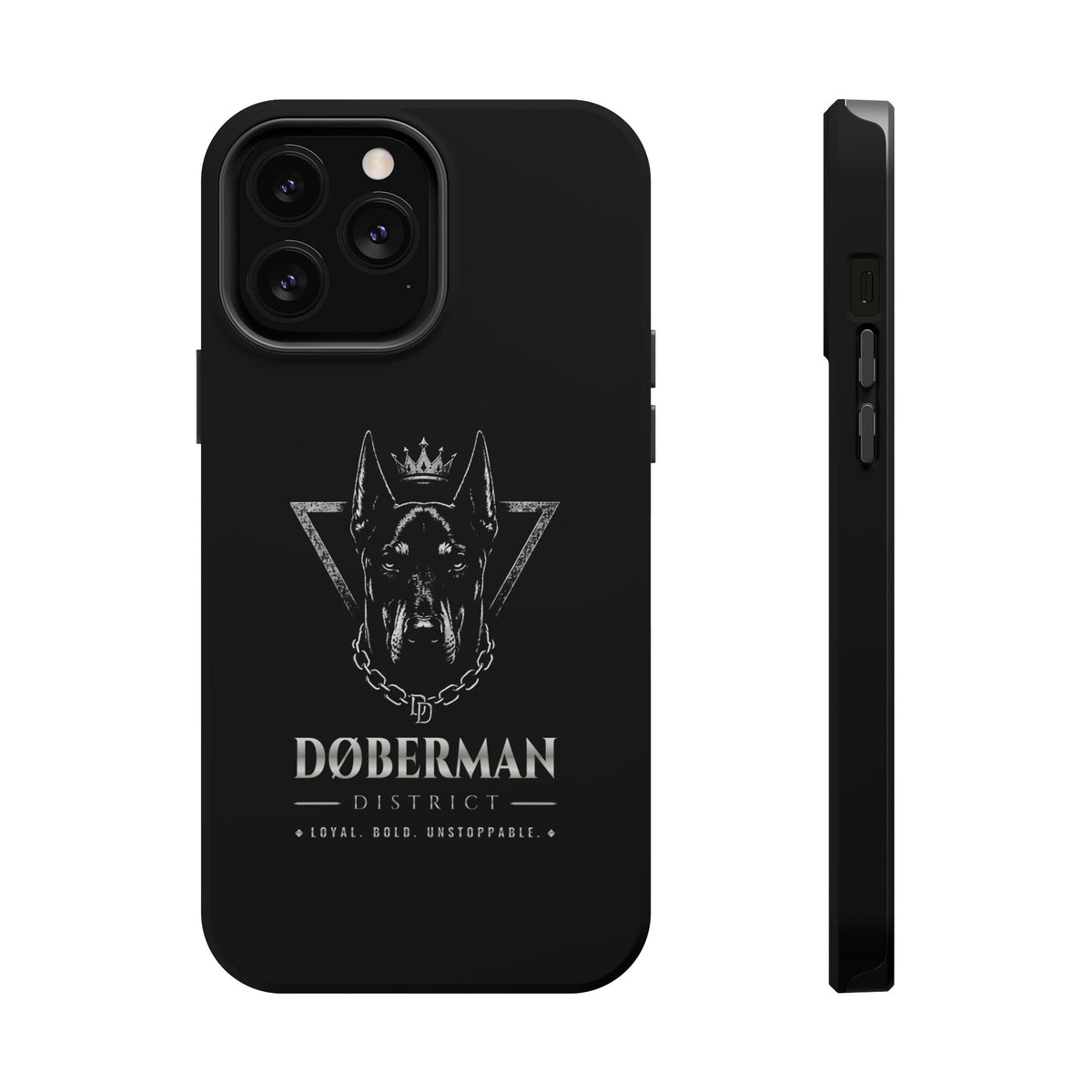 DOBERMAN DISTRICT MAGNETIC PHONE CASES