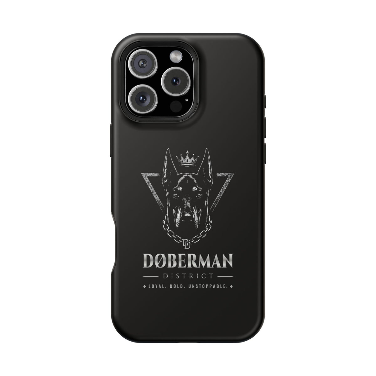 DOBERMAN DISTRICT MAGNETIC PHONE CASES