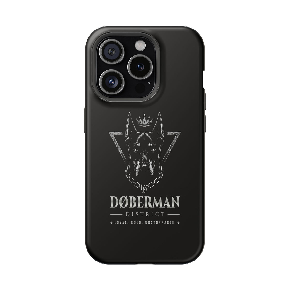 DOBERMAN DISTRICT MAGNETIC PHONE CASES