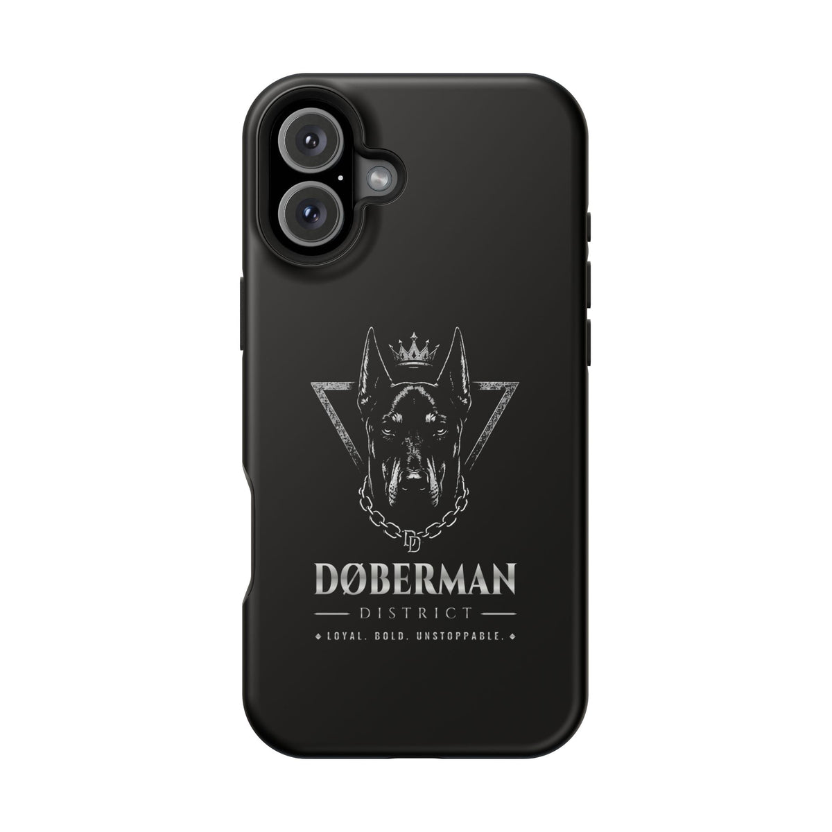 DOBERMAN DISTRICT MAGNETIC PHONE CASES