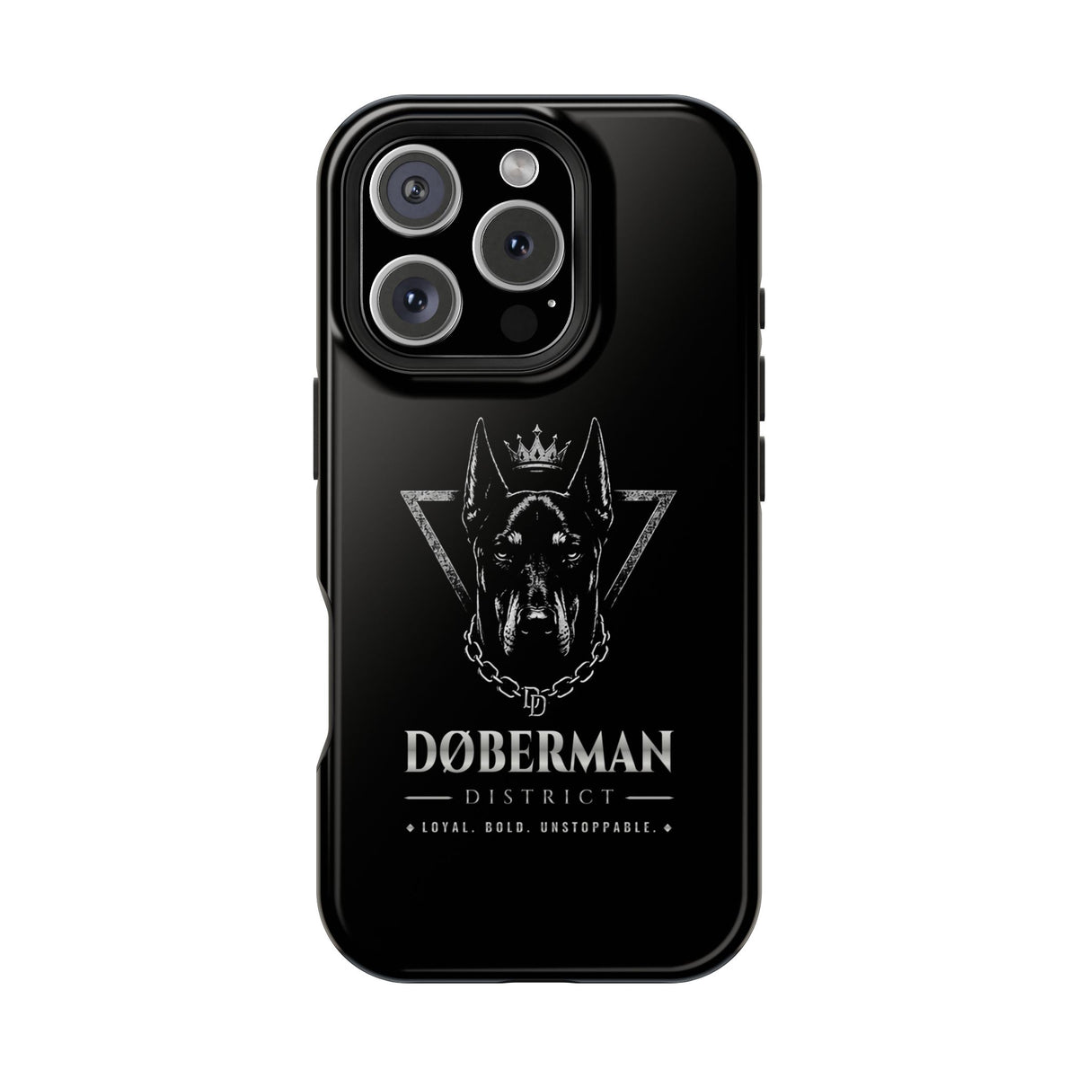 DOBERMAN DISTRICT MAGNETIC PHONE CASES