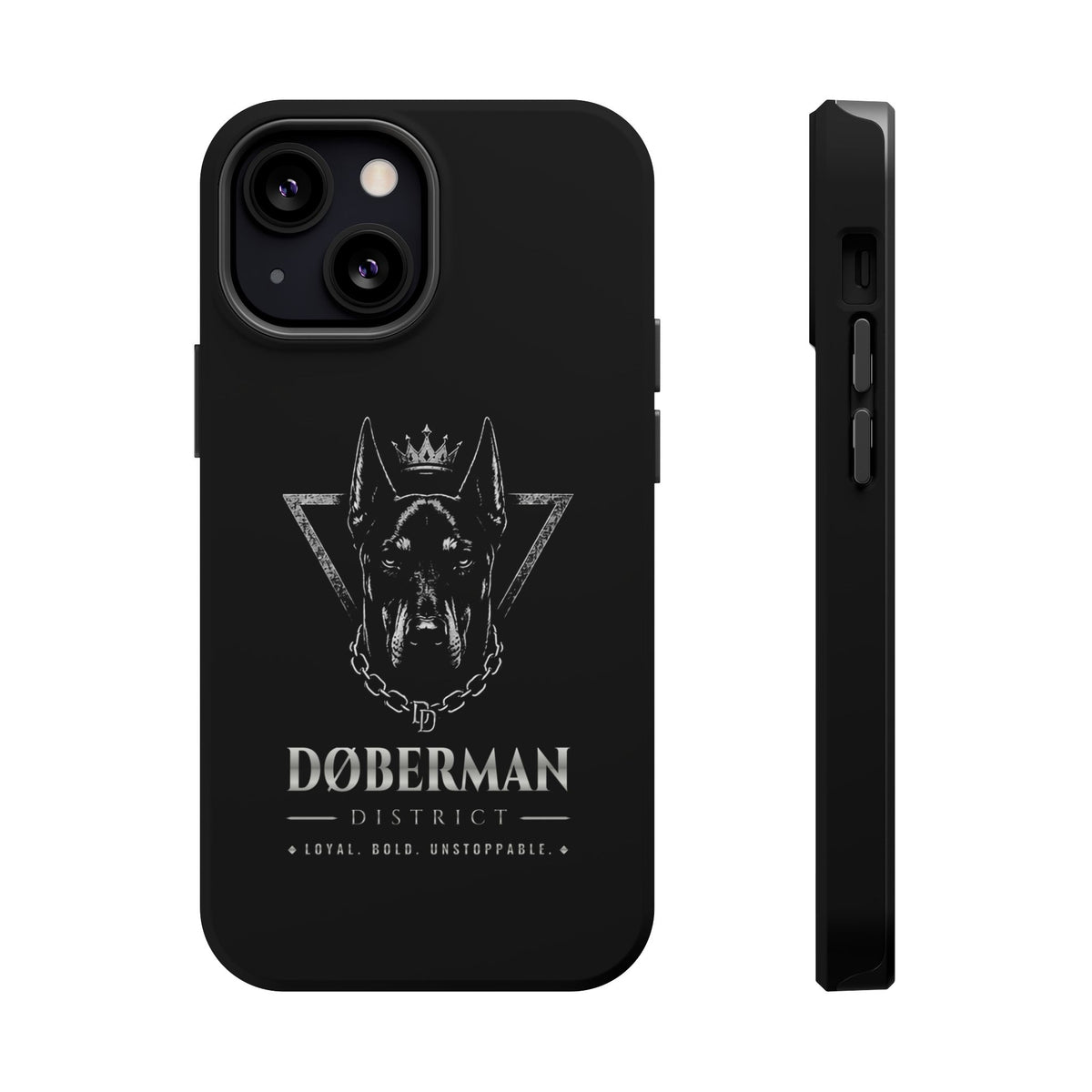 DOBERMAN DISTRICT MAGNETIC PHONE CASES