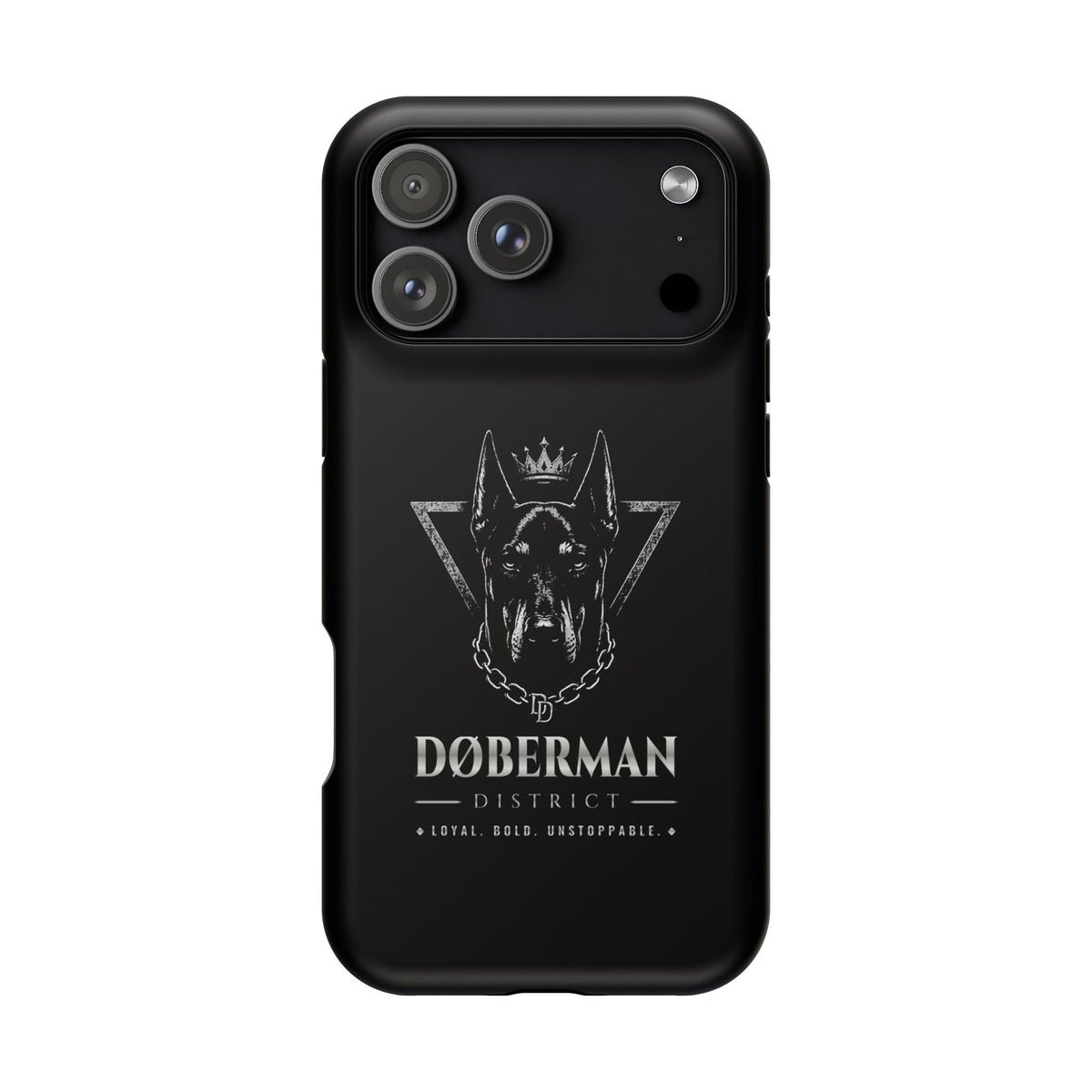 DOBERMAN DISTRICT MAGNETIC PHONE CASES