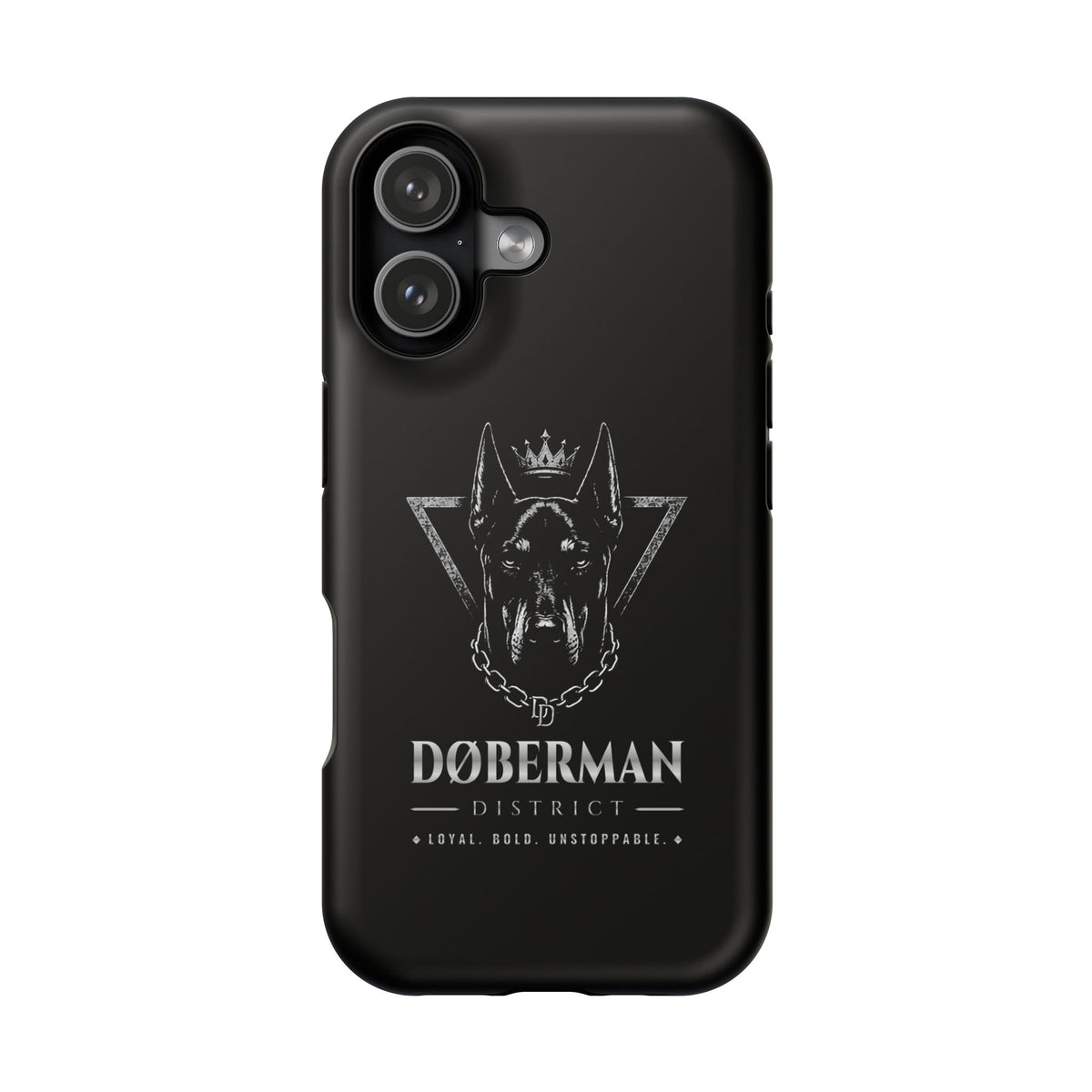 DOBERMAN DISTRICT MAGNETIC PHONE CASES