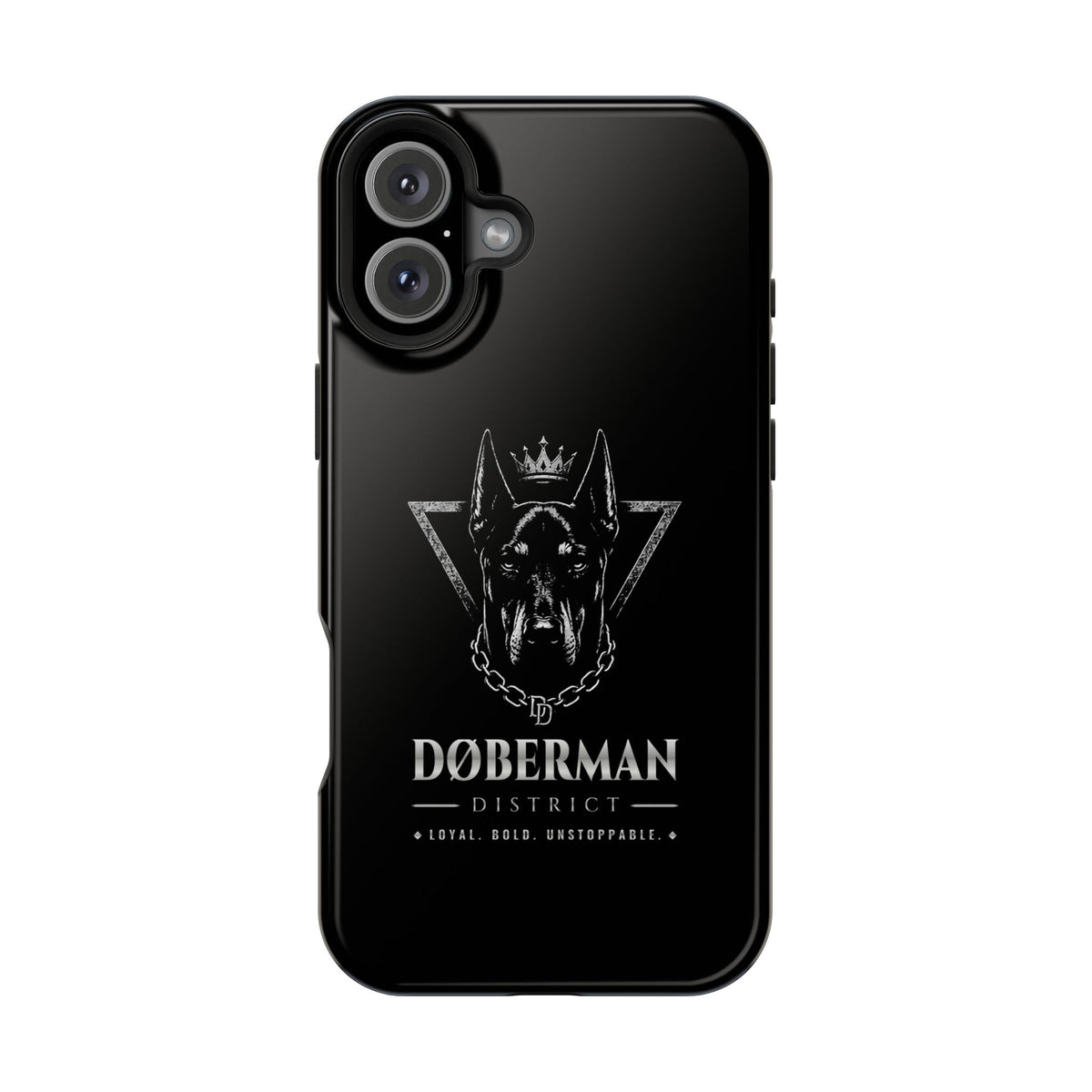 DOBERMAN DISTRICT MAGNETIC PHONE CASES