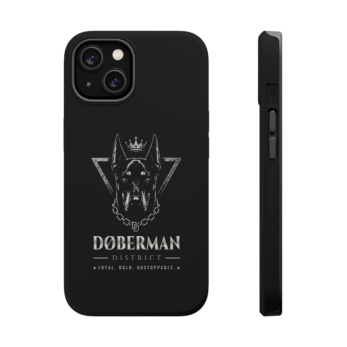 DOBERMAN DISTRICT MAGNETIC PHONE CASES