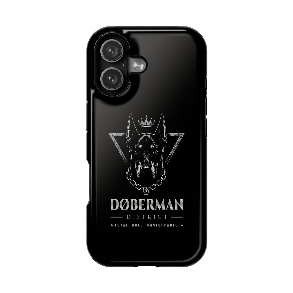 DOBERMAN DISTRICT MAGNETIC PHONE CASES